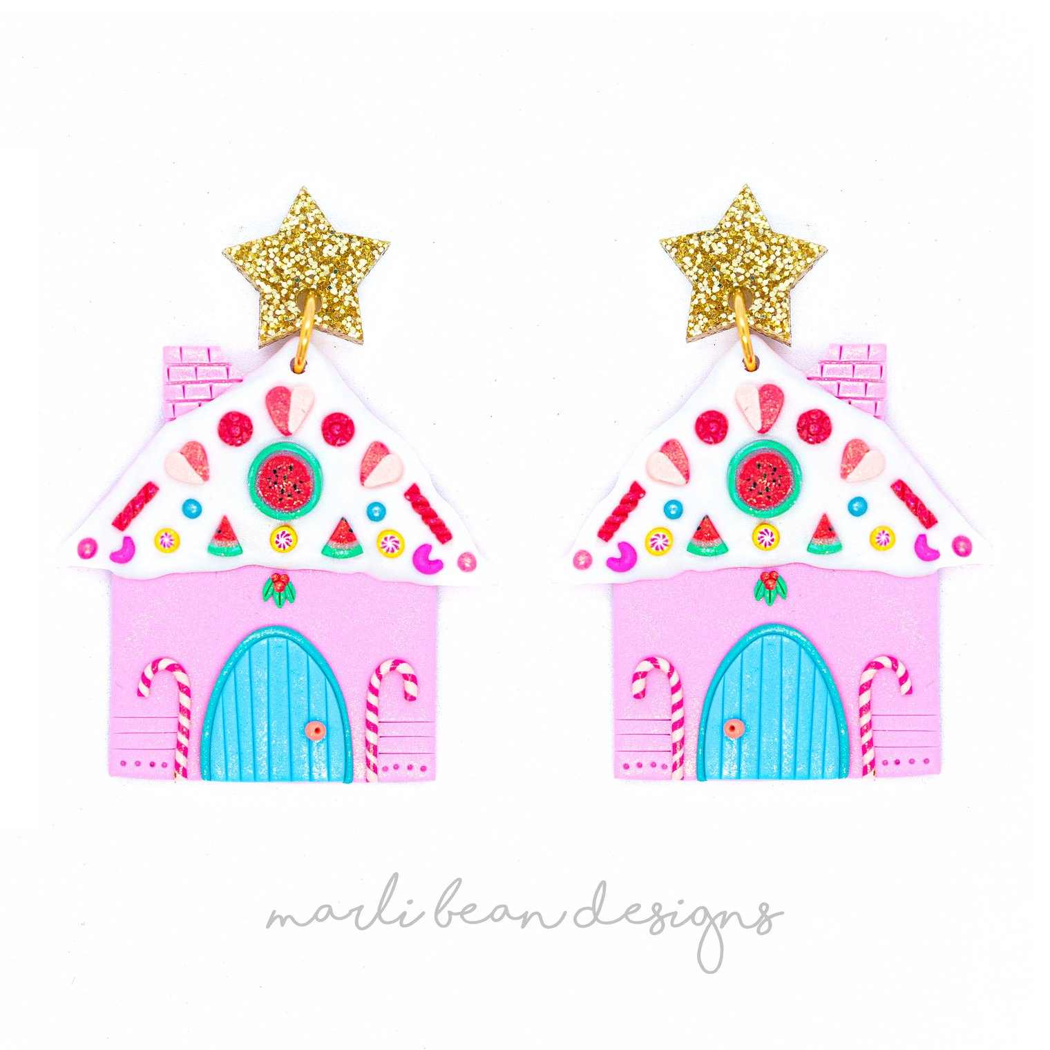 Pink Gingerbread House | Fruit Salad | 2